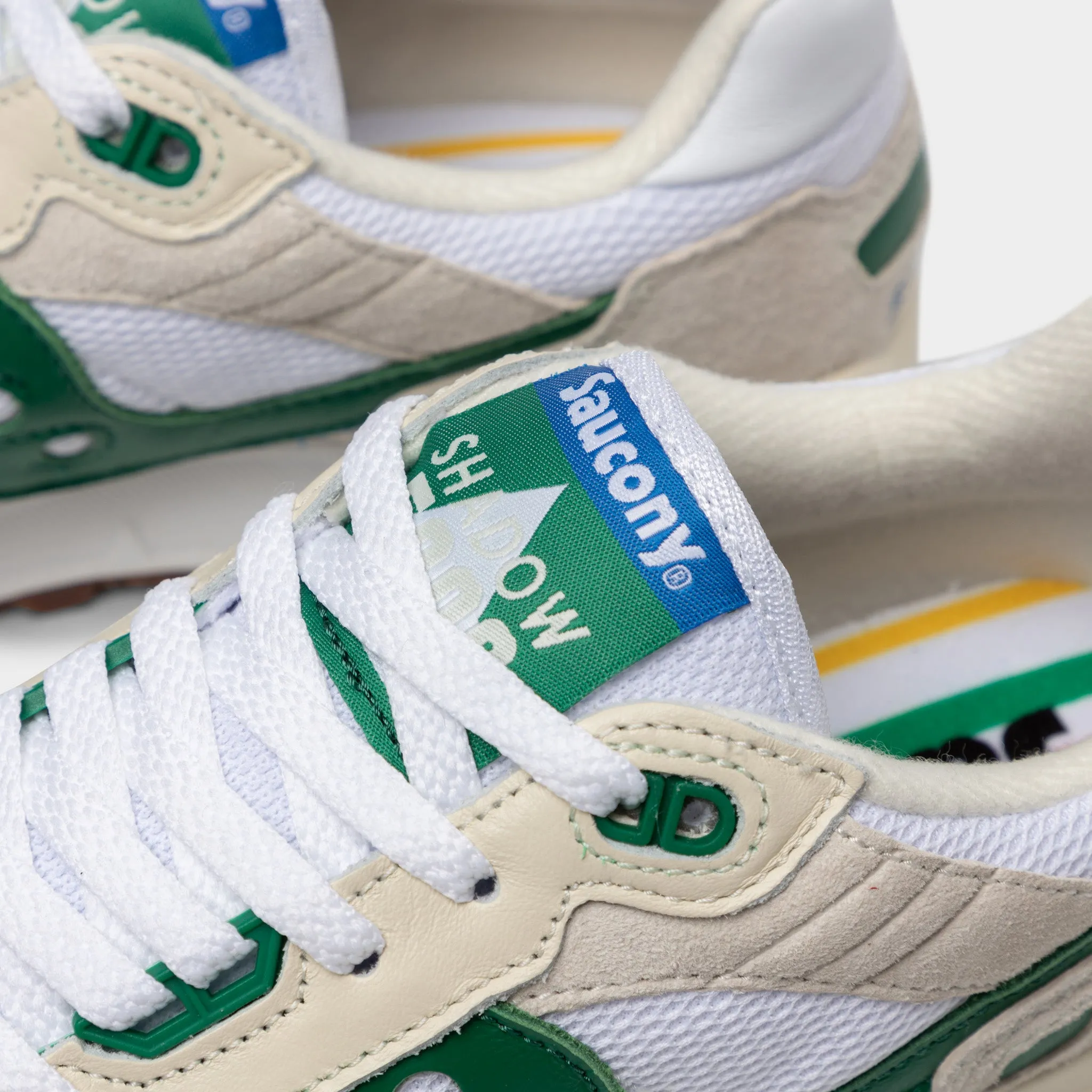 Saucony Shadow 5000 White / Green sold by JD Sports product image thumbnail 3