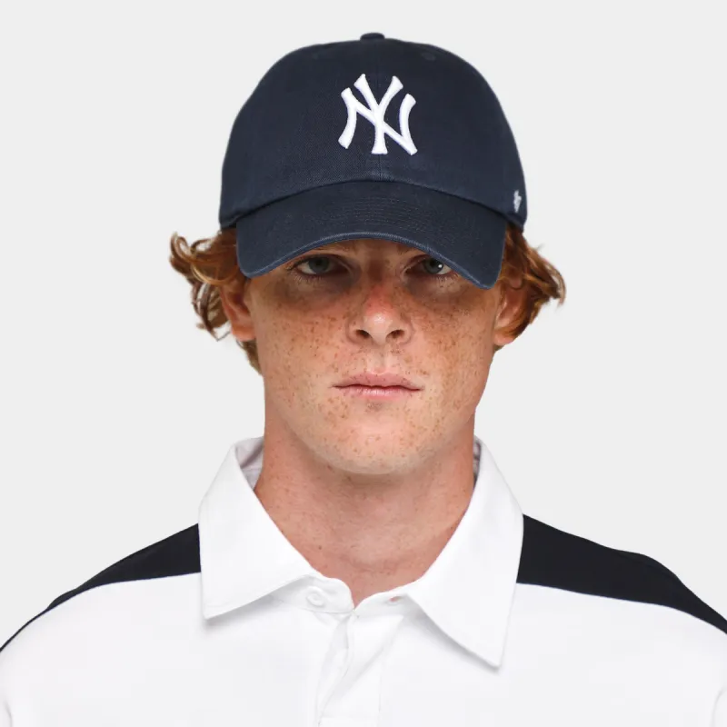 47 Brand New York Yankees Clean Up Cap / Navy sold by JD Sports