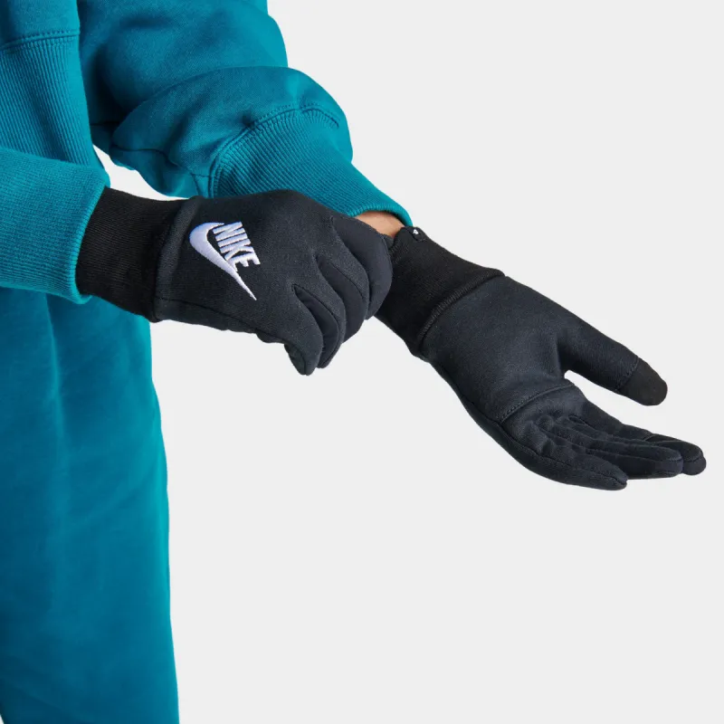 Nike Women's Sportswear TG Club Fleece Gloves Black / White made by Nike
