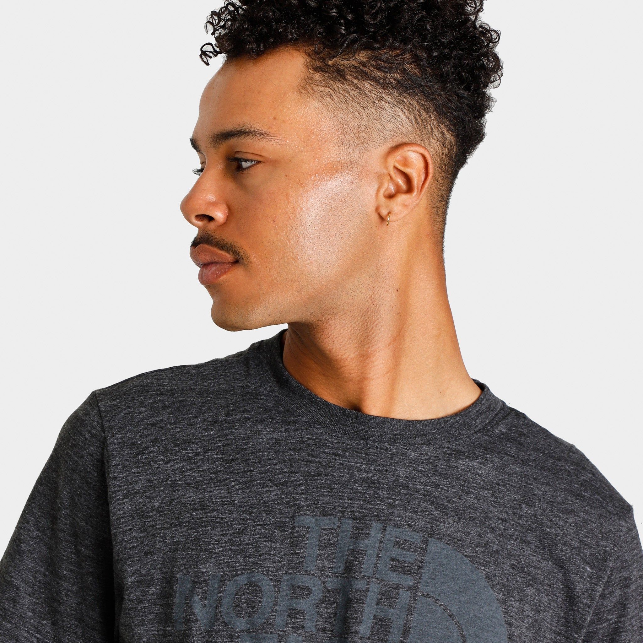 The North Face Half Dome Tri-Blend T-shirt TNF Black Heather / TNF Black sold by JD Sports product image thumbnail 3