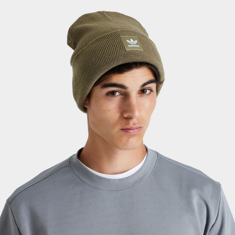 adidas Originals Adicolor Cuff Beanie / Orbit Green sold by JD Sports