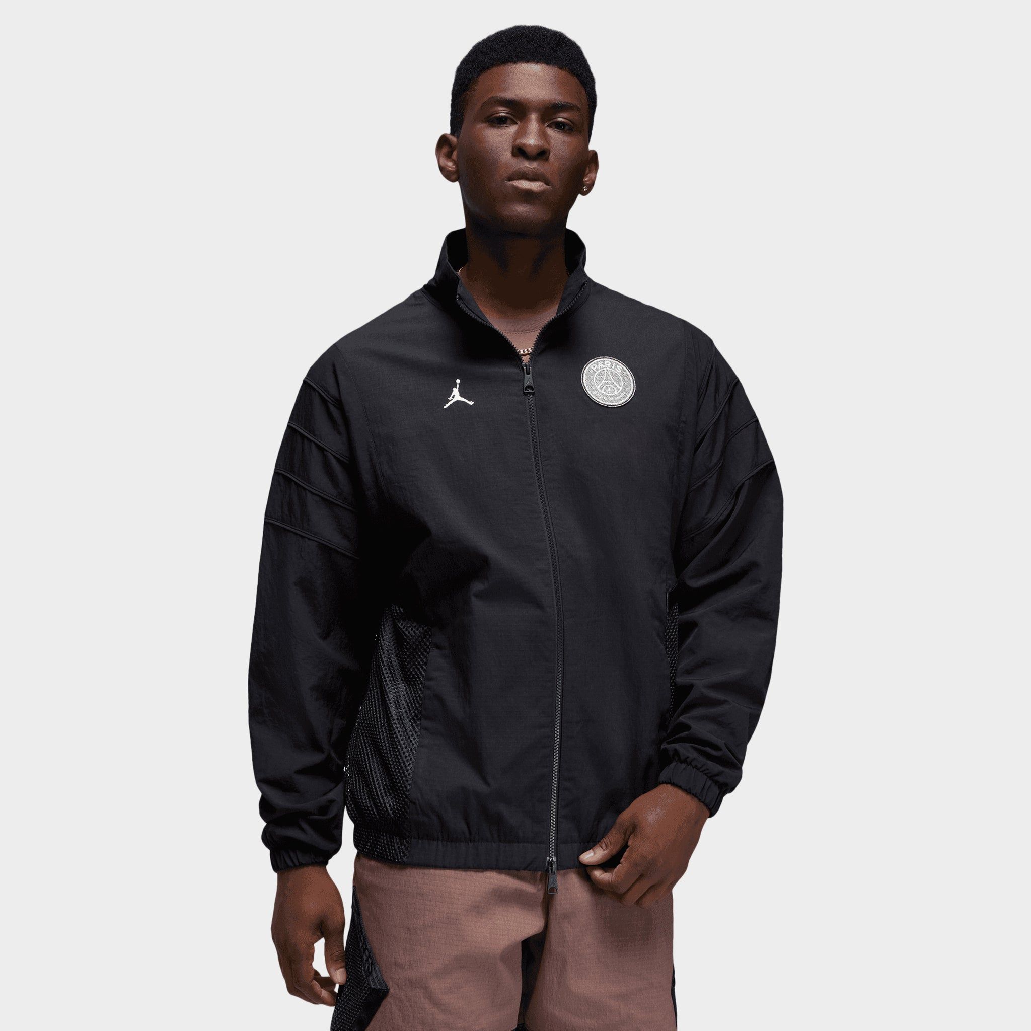 Jordan Paris Saint-Germain Anthem Jacket Black / White sold by JD Sports