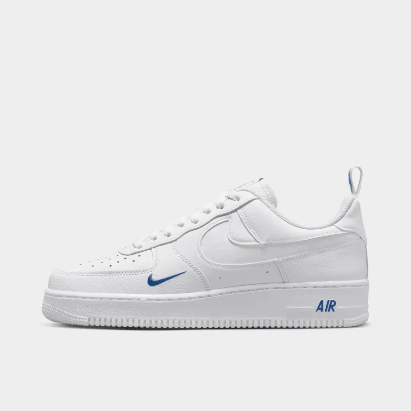 Nike Air Force 1 `07 LV8 White / White - Dark Marina Blue sold by JD Sports