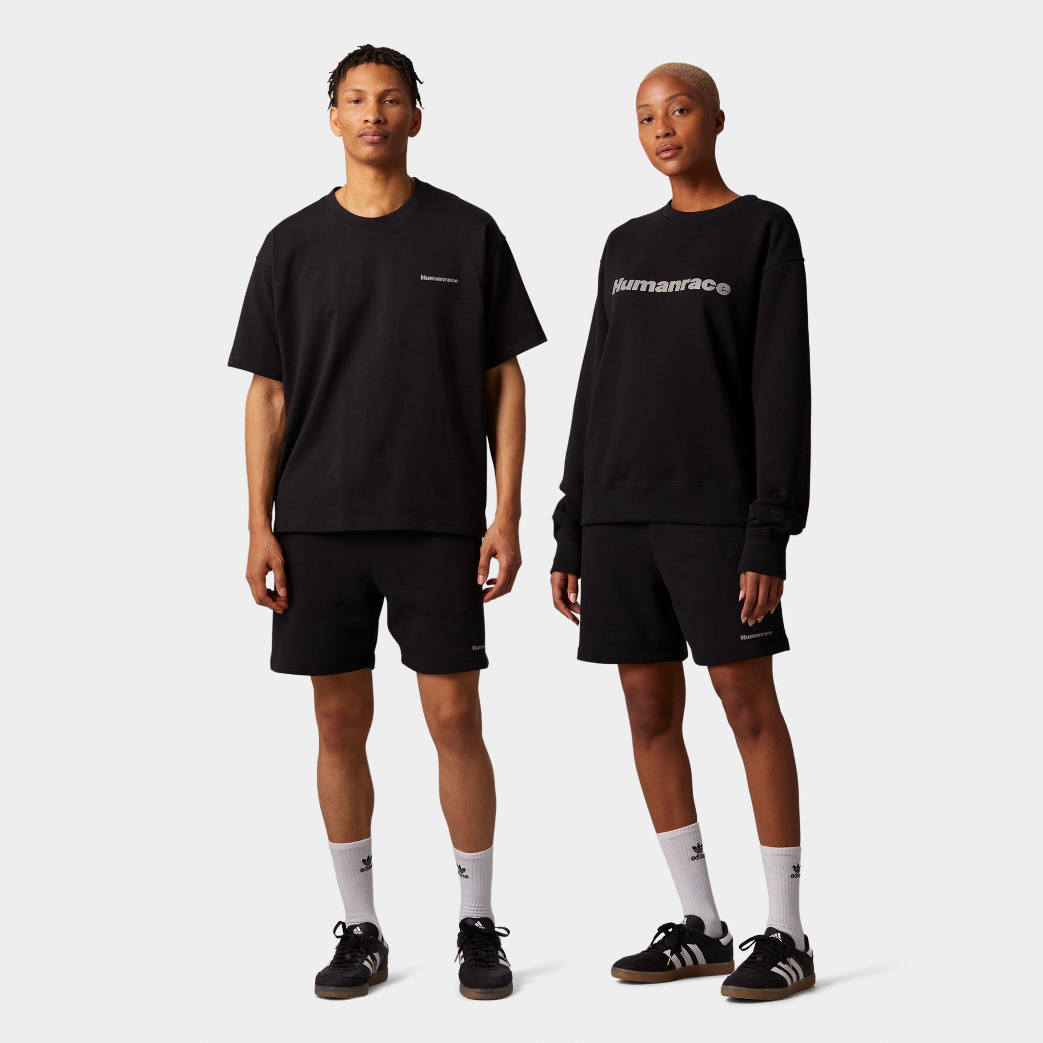 adidas Originals x Pharrell Williams Basics Shorts / Black sold by JD Sports product image thumbnail 4