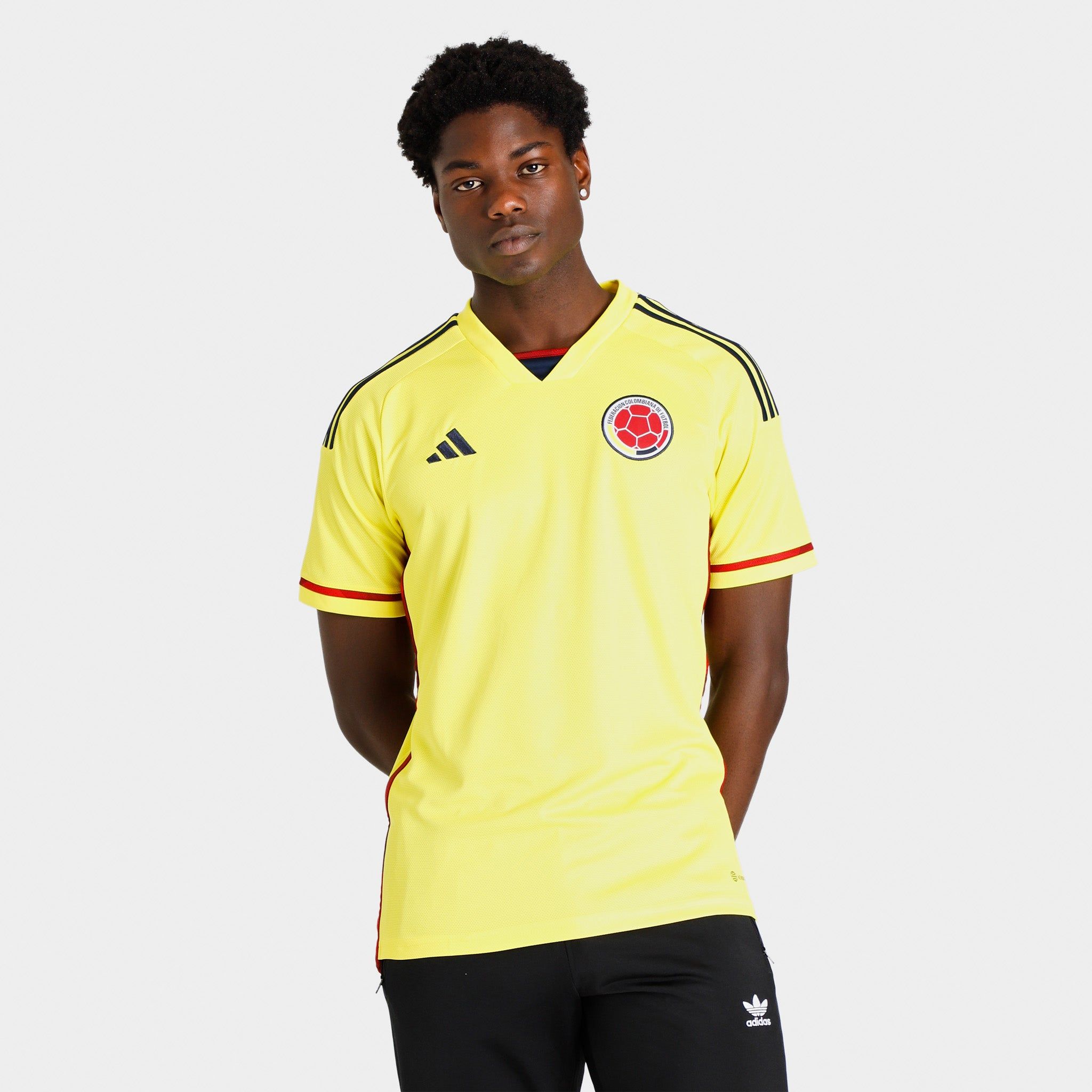 adidas Colombia 22 Home Jersey / Bright Yellow sold by JD Sports