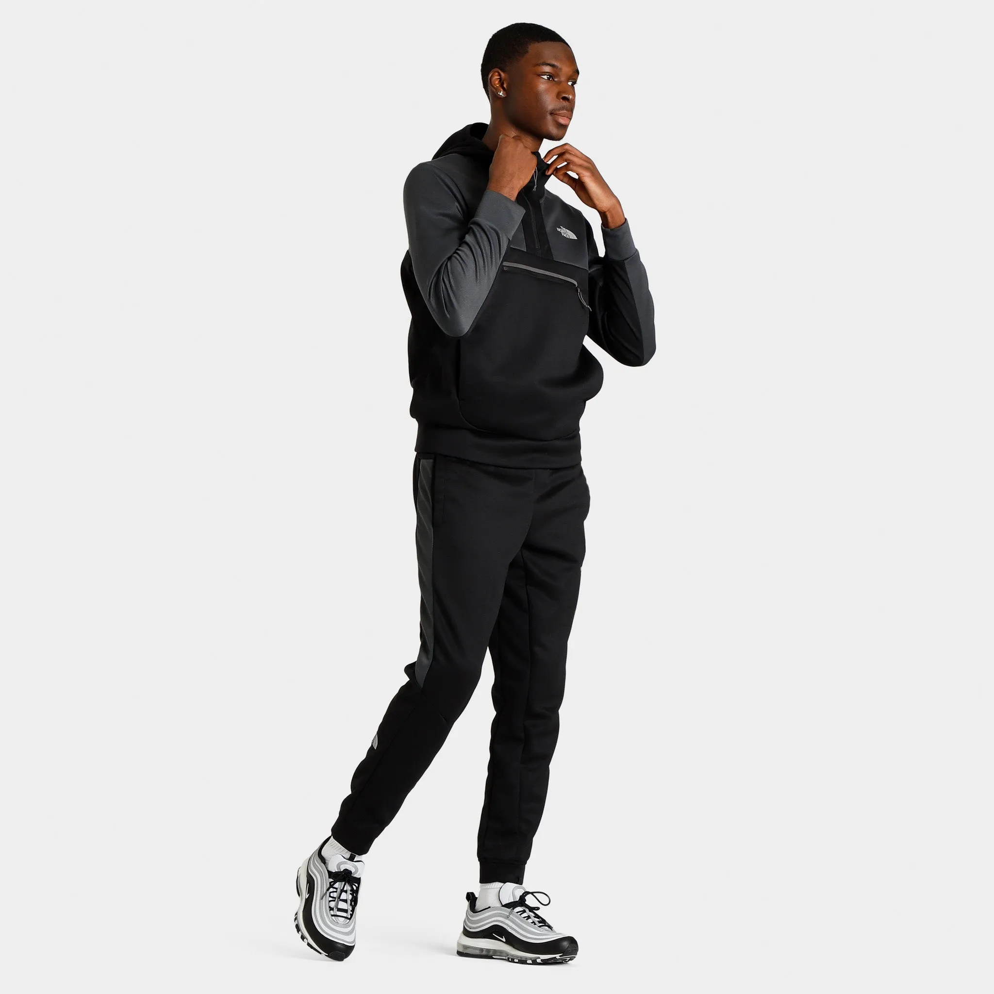 The North Face Kaveh Quarter Zip Hoodie TNF Black / Asphalt Grey sold by JD Sports product image thumbnail 5