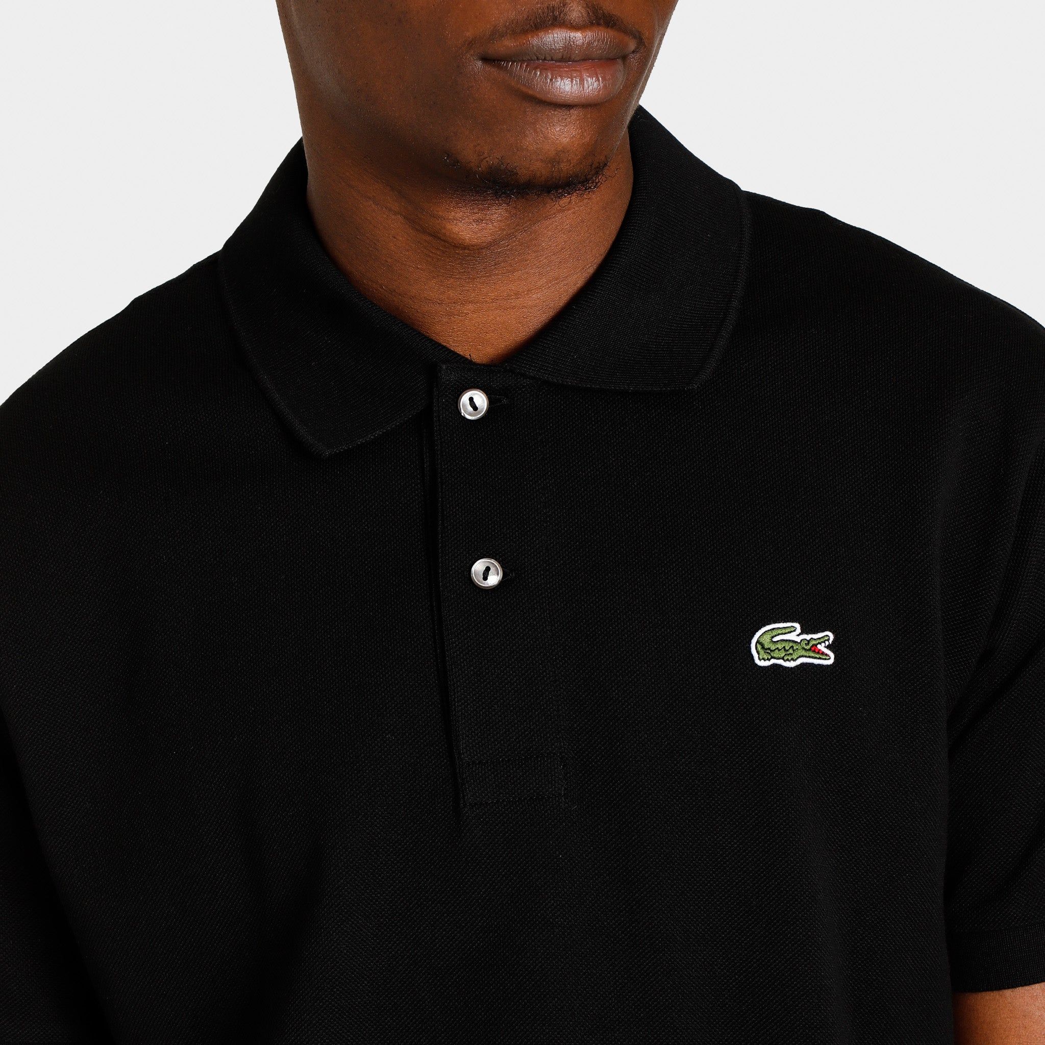 Lacoste Classic Fit L.12.12 Polo T-shirt / Black sold by JD Sports product image thumbnail 4