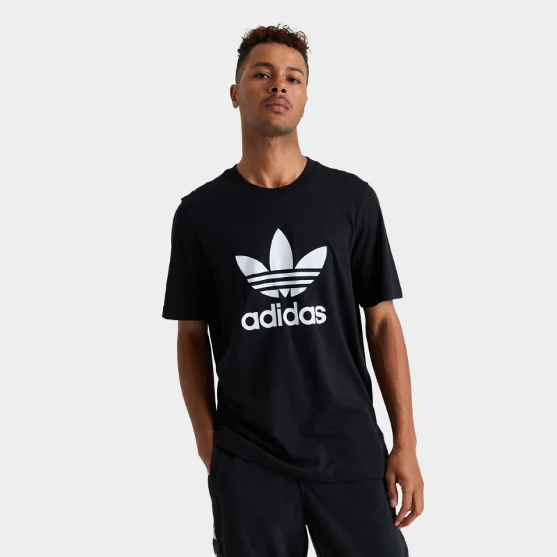 adidas Originals Trefoil T-shirt Black / White sold by JD Sports