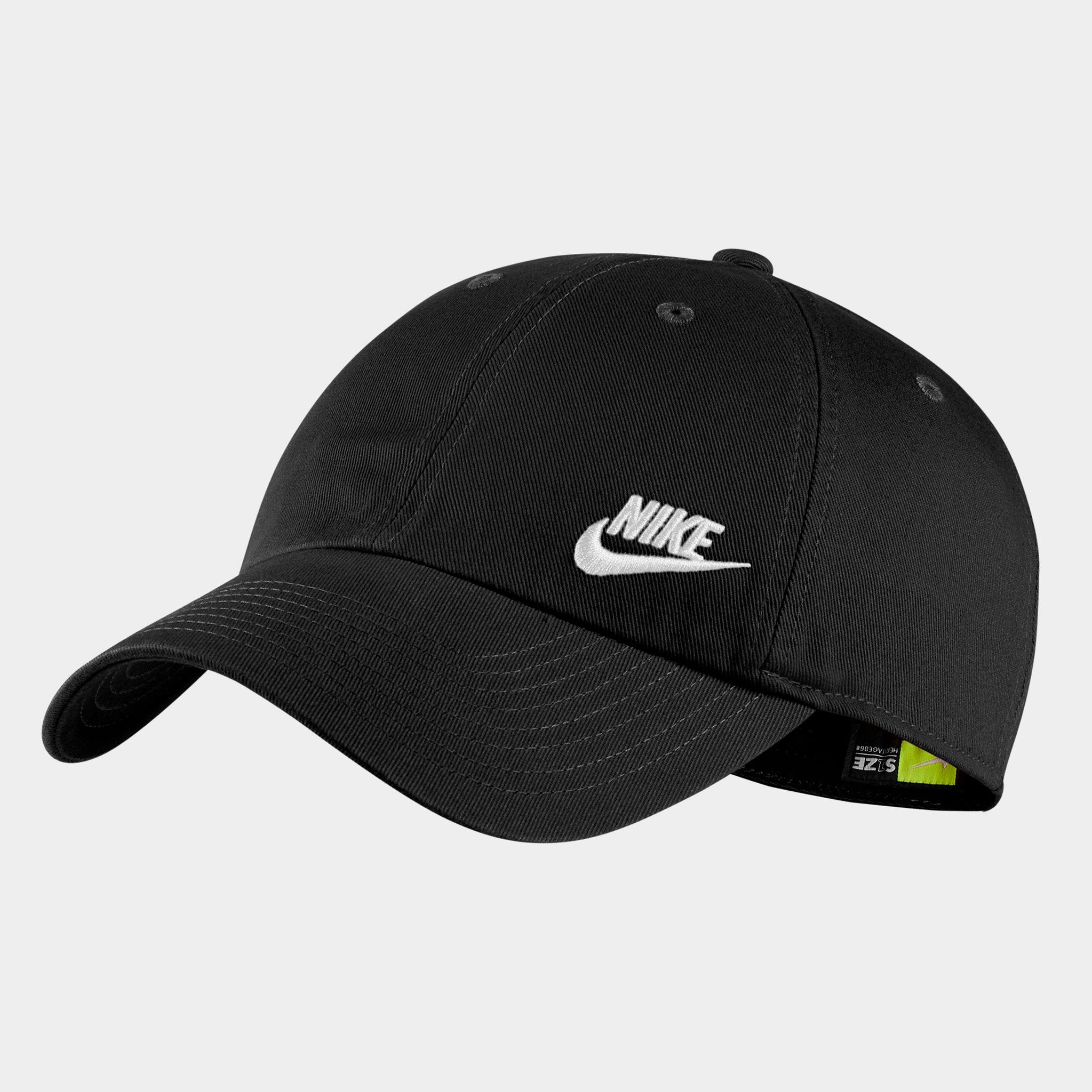 Nike Sportswear Women's Heritage86 Cap Black / White sold by JD Sports