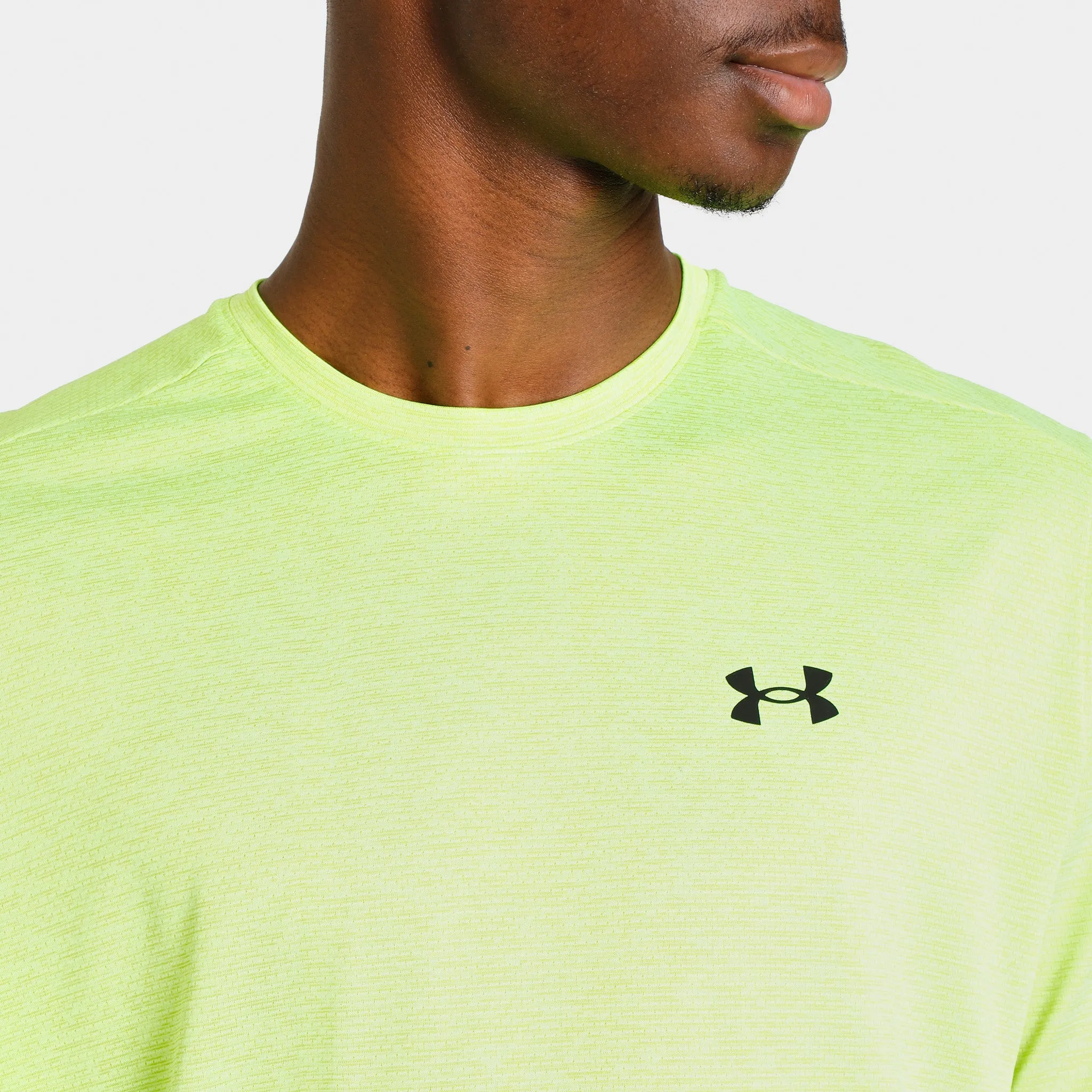 Under Armour Tech Vent T-shirt Lime Surge / Black sold by JD Sports product image thumbnail 4
