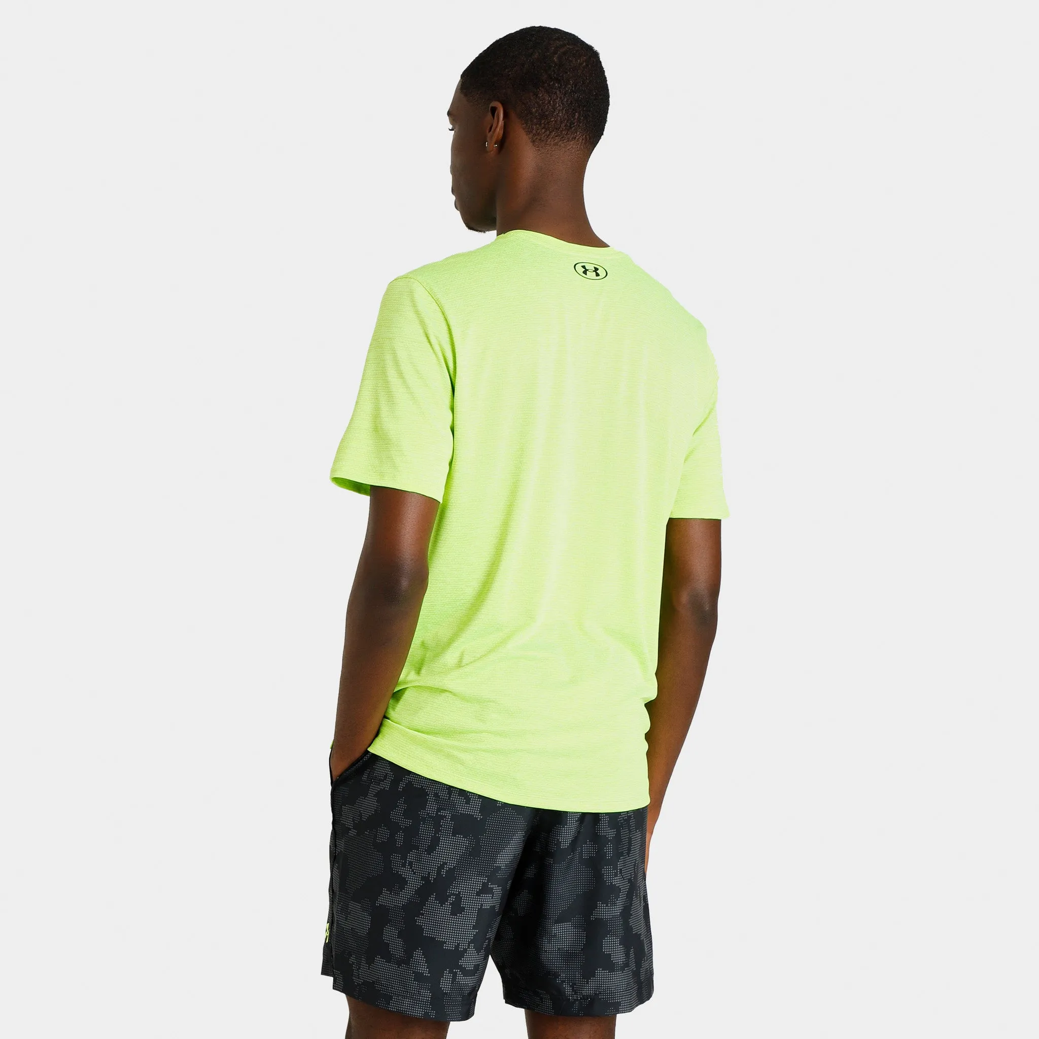 Under Armour Tech Vent T-shirt Lime Surge / Black sold by JD Sports product image thumbnail 2