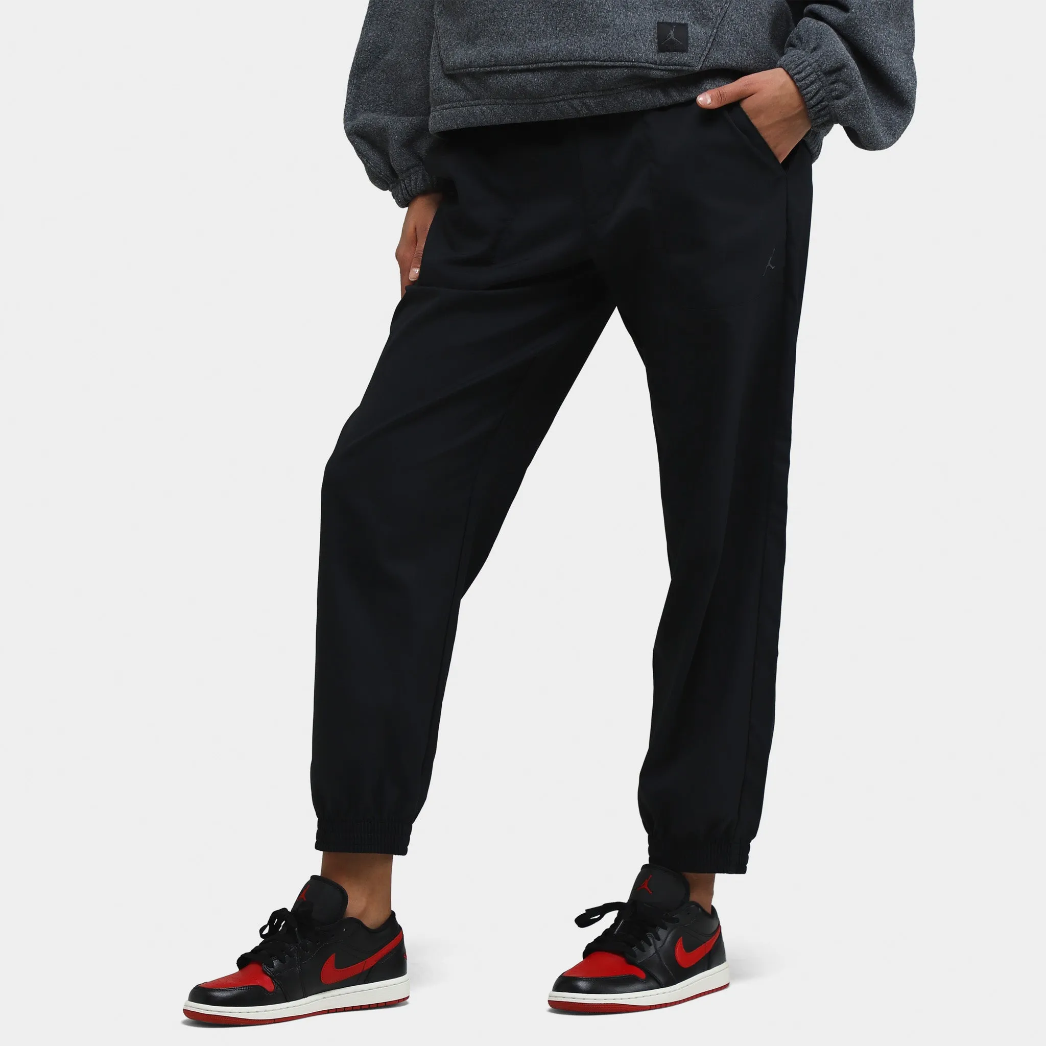 Jordan Women's Woven Pants Black / Smoke Grey sold by JD Sports product image thumbnail 4