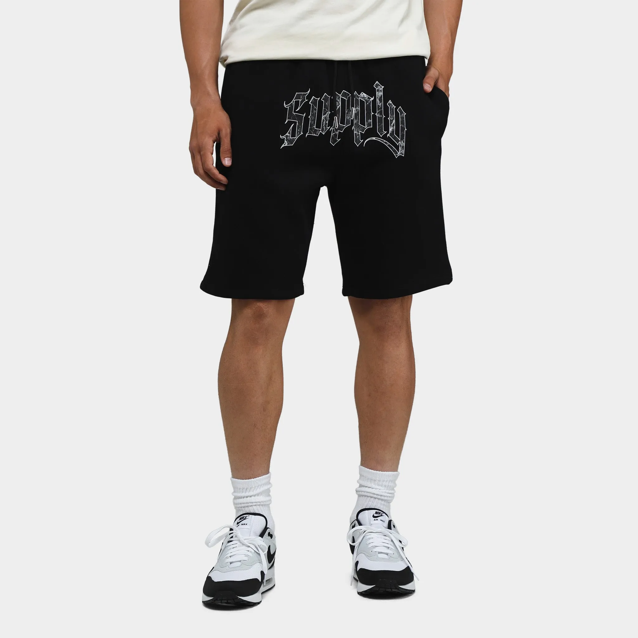 Supply & Demand Fallen Shorts / Black sold by JD Sports