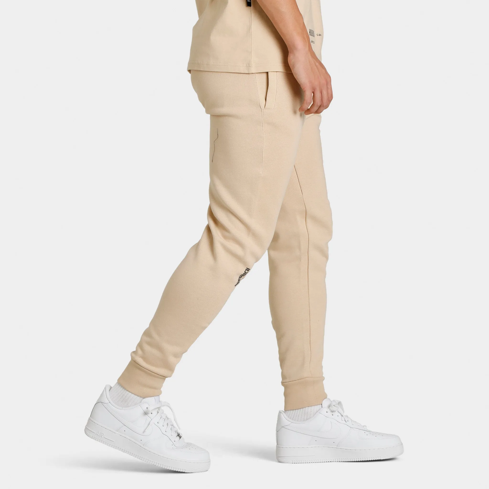 Hoodrich OG Tycoon Joggers Irish Cream / Iron Gate - White sold by JD Sports product image thumbnail 5