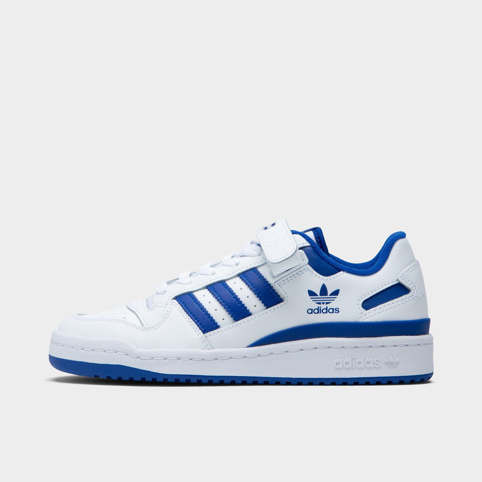 adidas Women's Forum Low Cloud White / Royal Blue - Cloud White sold by JD Sports