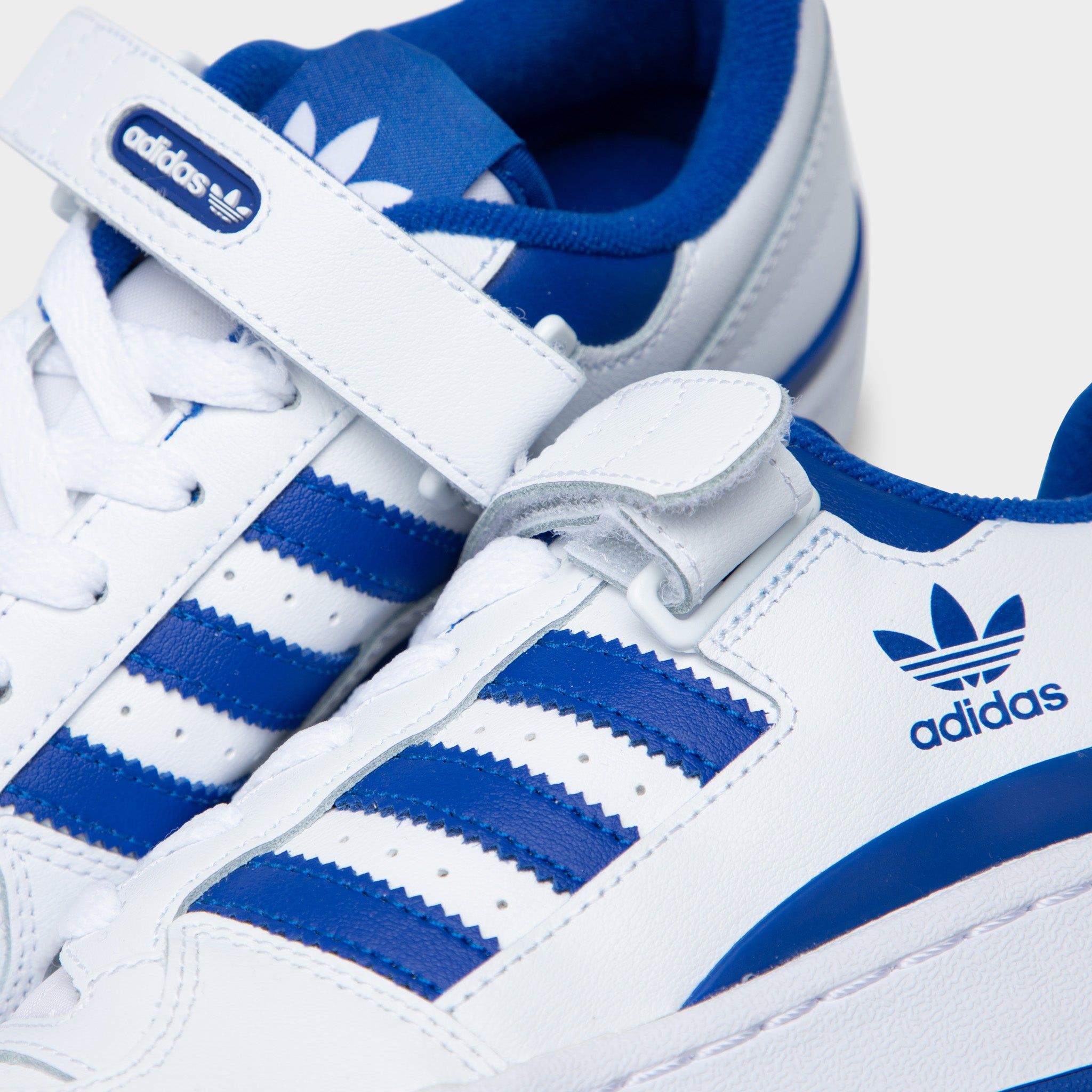 adidas Women's Forum Low Cloud White / Royal Blue - Cloud White sold by JD Sports product image thumbnail 3