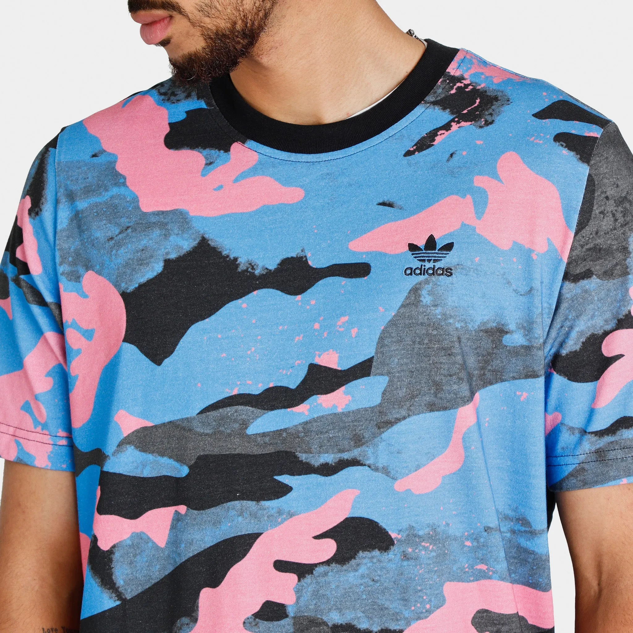 adidas Originals Camo Series Allover Print T-shirt / Pulse Blue sold by JD Sports product image thumbnail 4