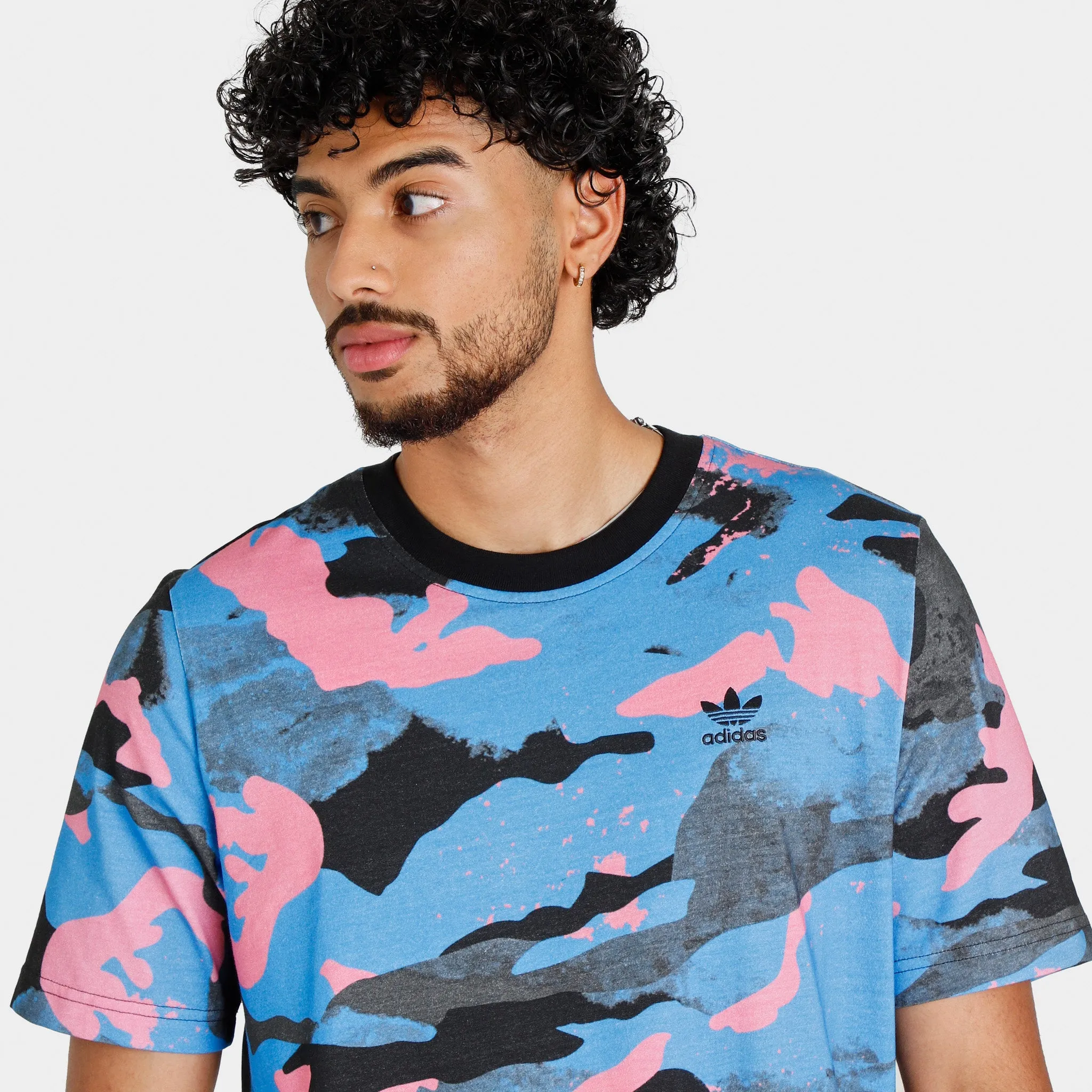 adidas Originals Camo Series Allover Print T-shirt / Pulse Blue sold by JD Sports product image thumbnail 3