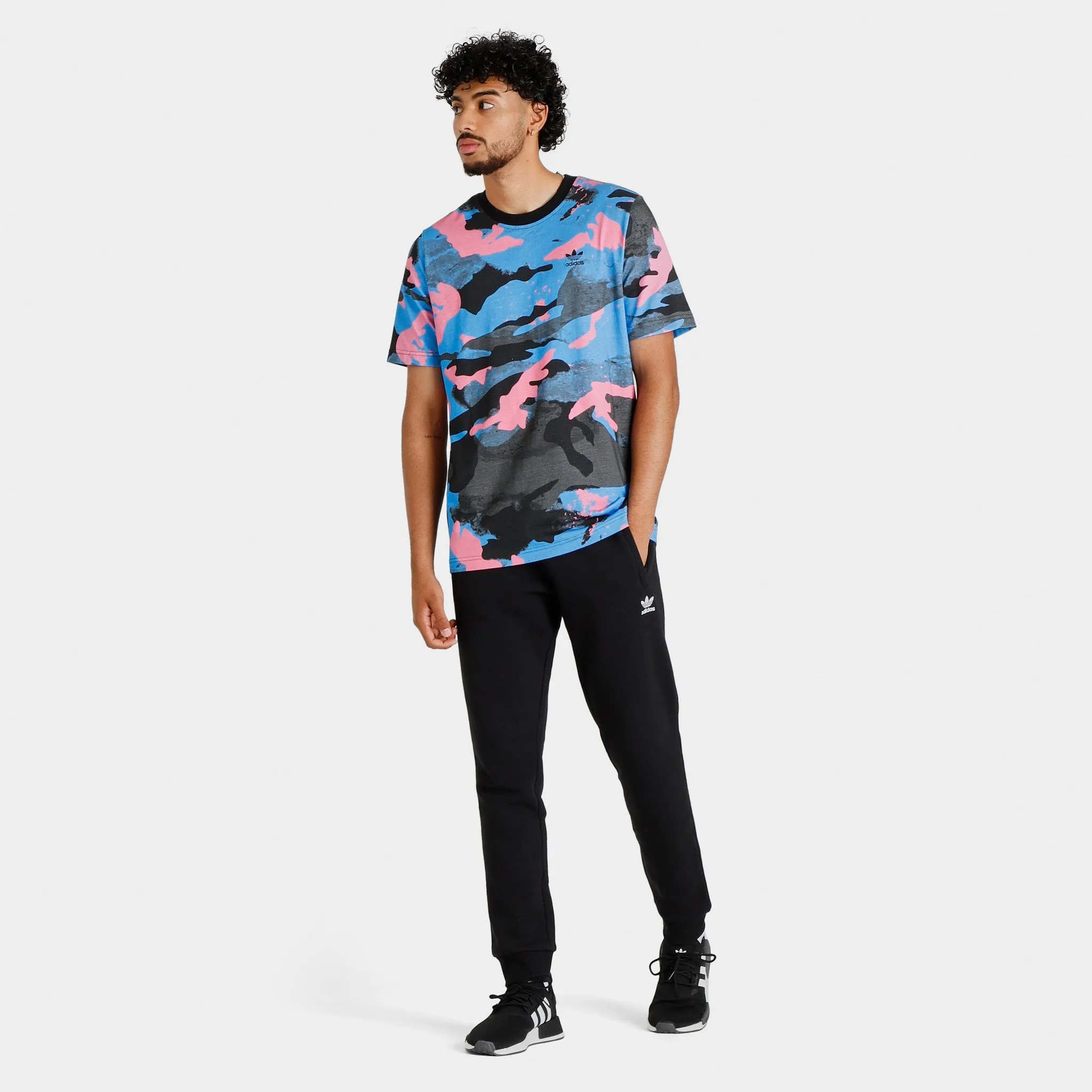 adidas Originals Camo Series Allover Print T-shirt / Pulse Blue sold by JD Sports product image thumbnail 5