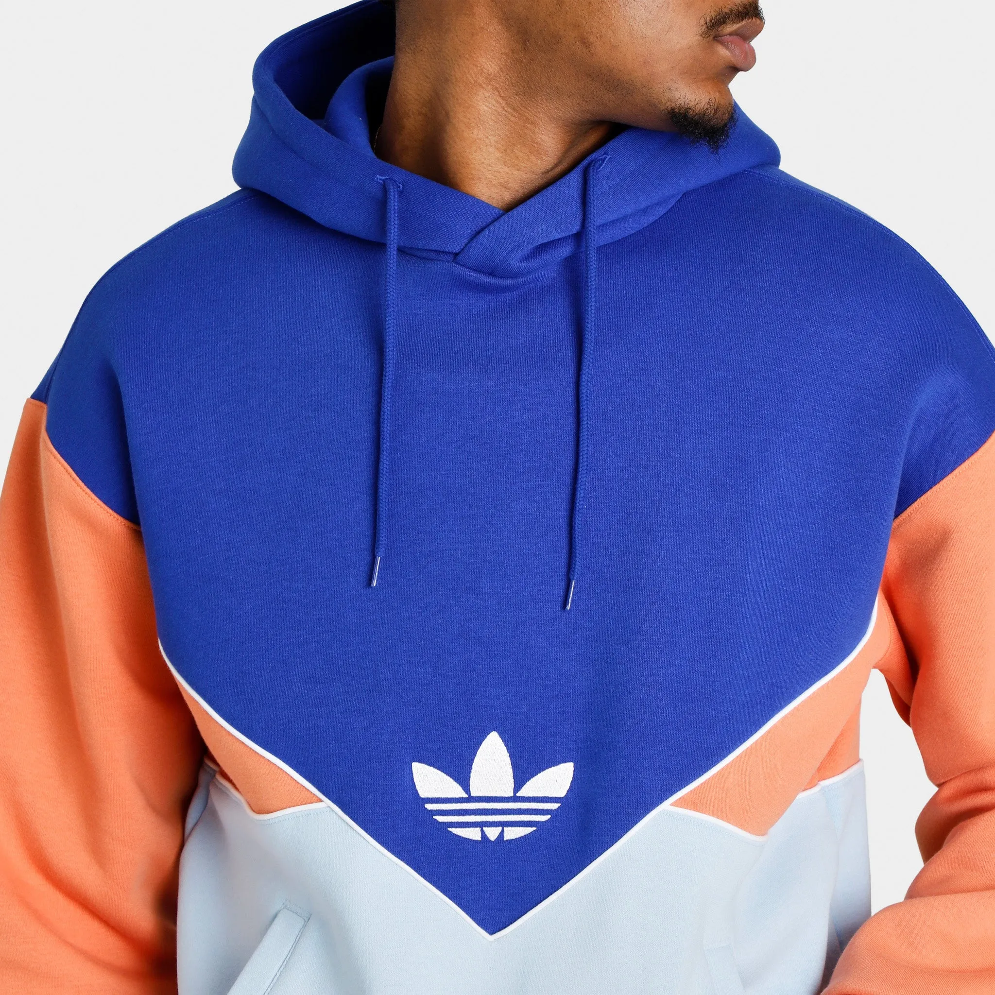 adidas Originals Adicolor Seasonal Archive Pullover Hoodie Semi Lucid Blue / Clear Sky - Hazy Copper sold by JD Sports product image thumbnail 2