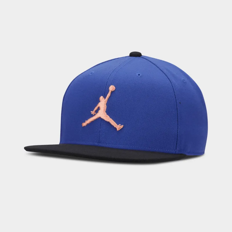 Jordan Pro Jumpman Snapback Lapis / Black - Crimson Bliss sold by JD Sports