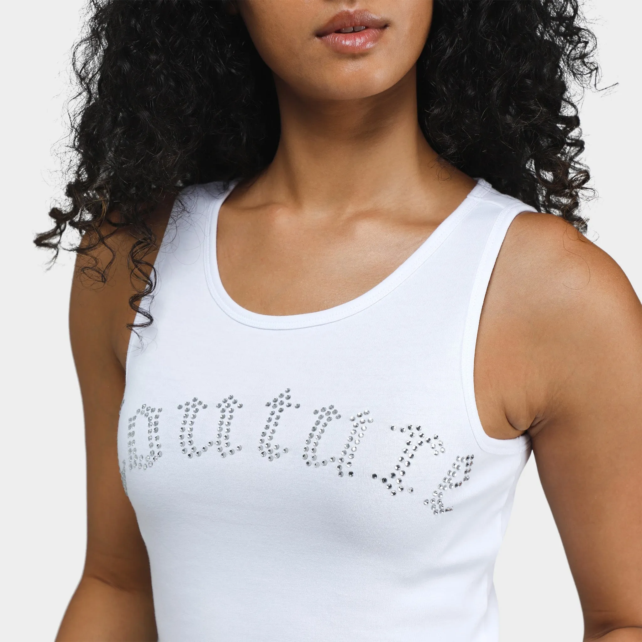 Juicy Couture Women's Fitted Tank / White sold by JD Sports product image thumbnail 4