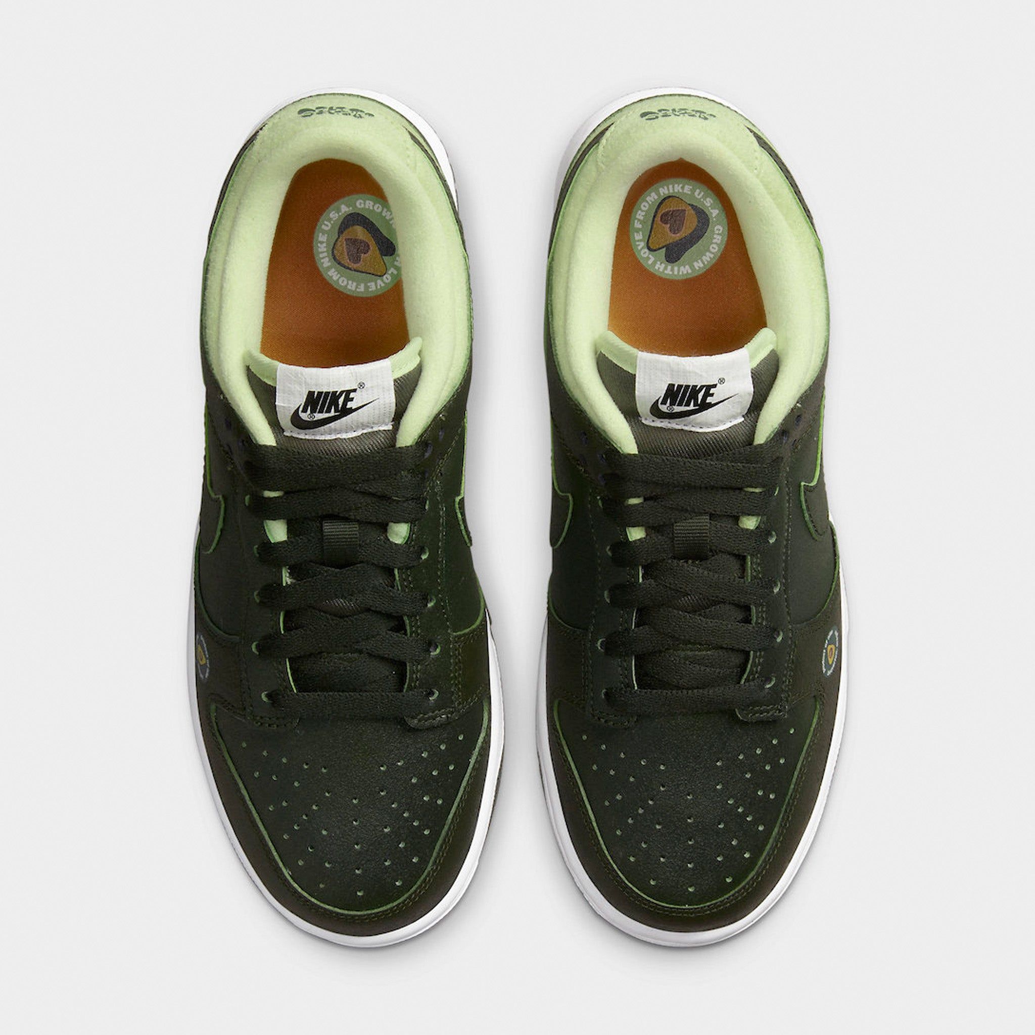Nike Women's Dunk Low LX Sequoia / Zinnia / Eucalyptus Fog sold by JD Sports product image thumbnail 5
