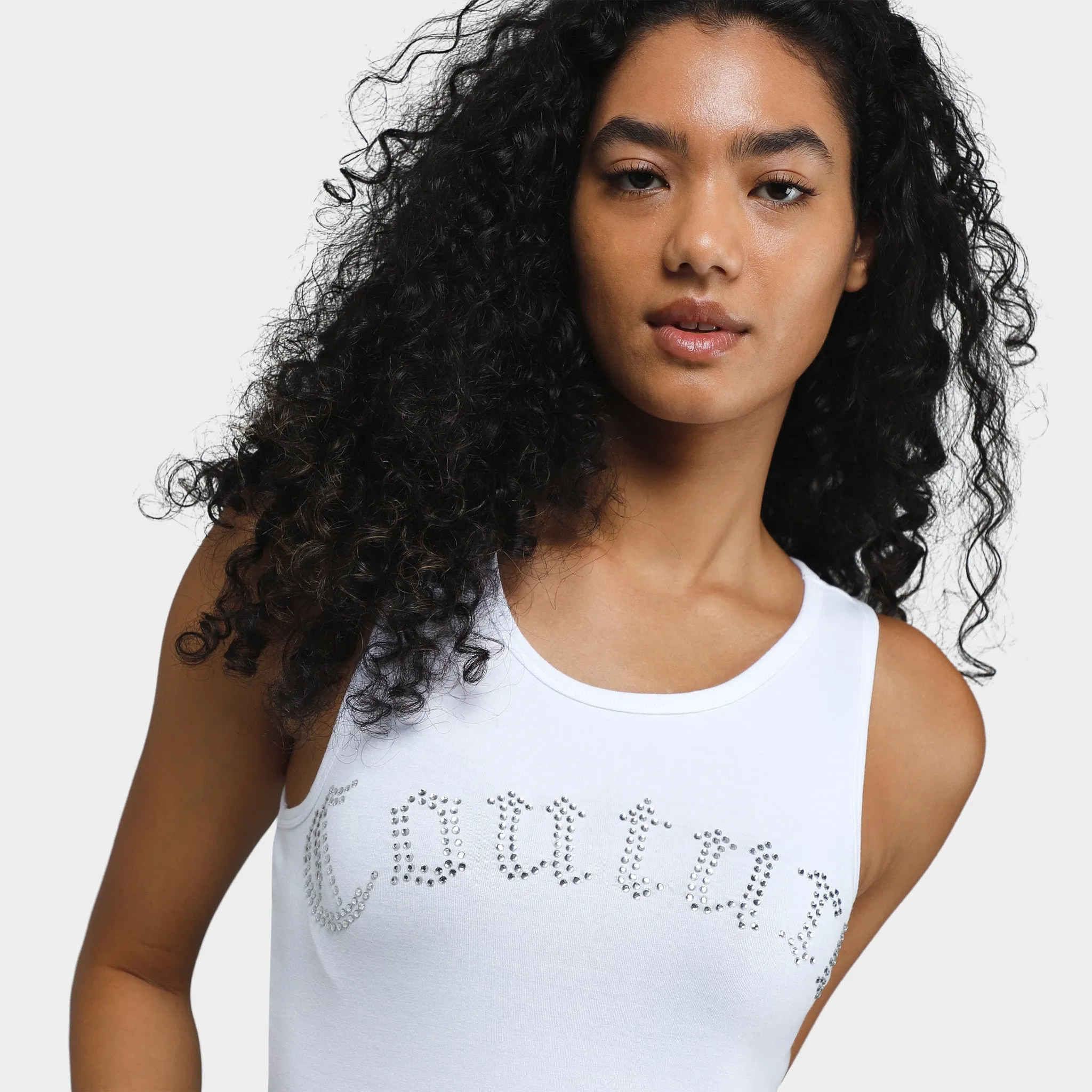 Juicy Couture Women's Fitted Tank / White sold by JD Sports product image thumbnail 3
