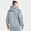 Nike Sportswear Air Max Logo Half-Zip Fleece Hoodie Off Noir / Black - Grey sold by JD Sports
