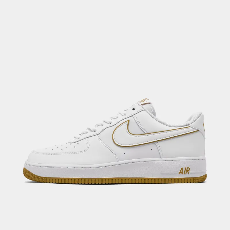 Nike Air Force 1 '07 White / White - Bronzine sold by JD Sports