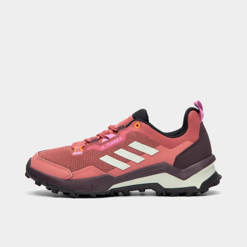 adidas Women's Terrex AX4 Wonder Red / Linen Green - Pulse Lilac sold by JD Sports