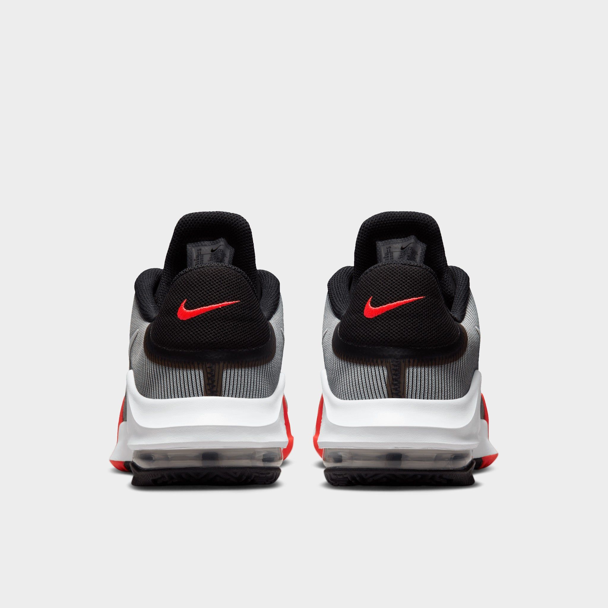 Nike Air Max Impact 4 Black / White - Bright Crimson sold by JD Sports product image thumbnail 4