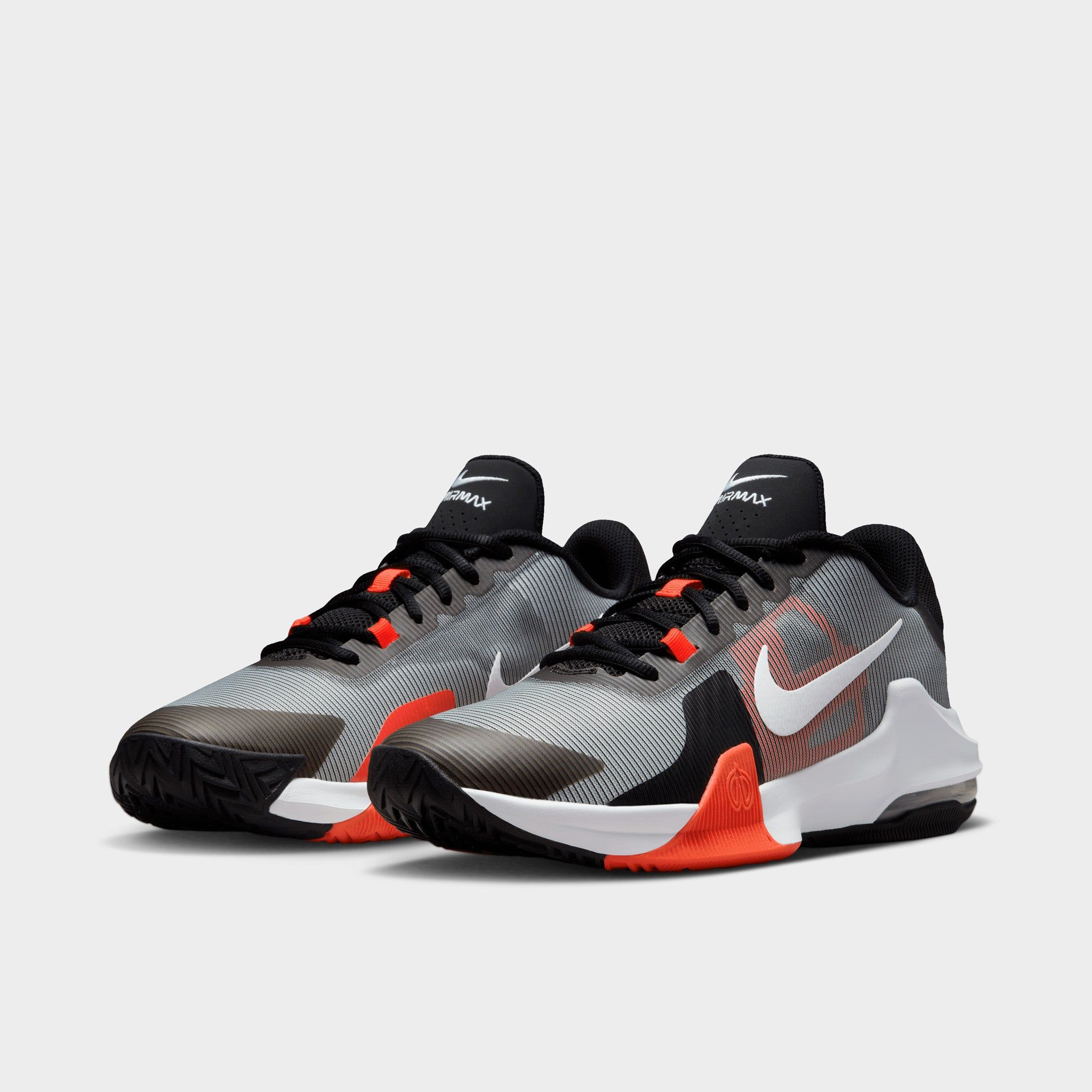 Nike Air Max Impact 4 Black / White - Bright Crimson sold by JD Sports product image thumbnail 2