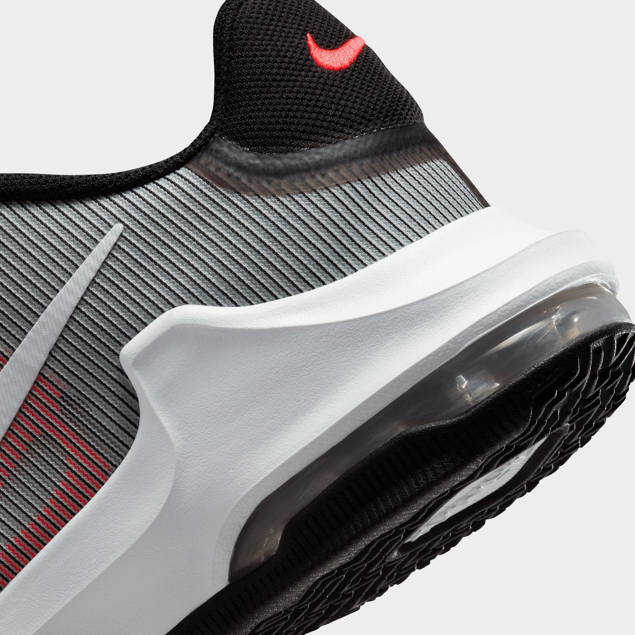 Nike Air Max Impact 4 Black / White - Bright Crimson sold by JD Sports product image thumbnail 3