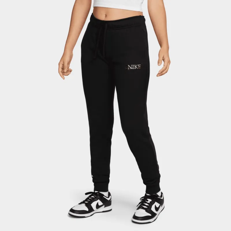 Nike Women's Sportswear Club Fleece Leopard Pants / Black sold by JD Sports