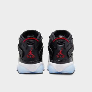 Jordan 6 Rings Black / Gym Red - White sold by JD Sports