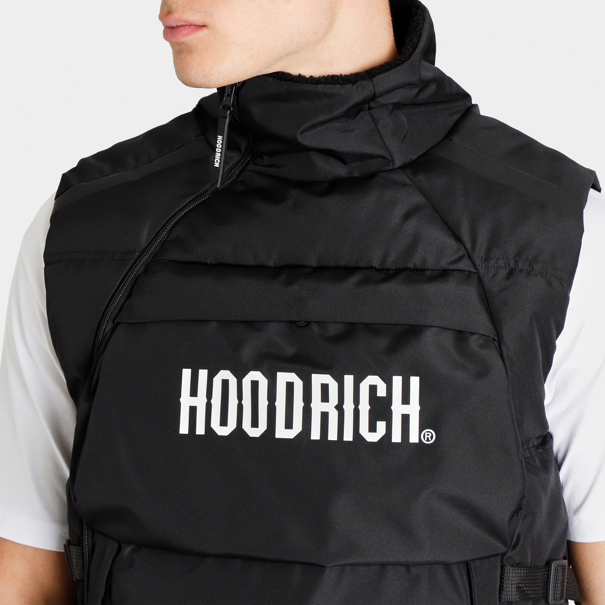 Hoodrich OG Astro Gilet Black / White sold by JD Sports product image thumbnail 3