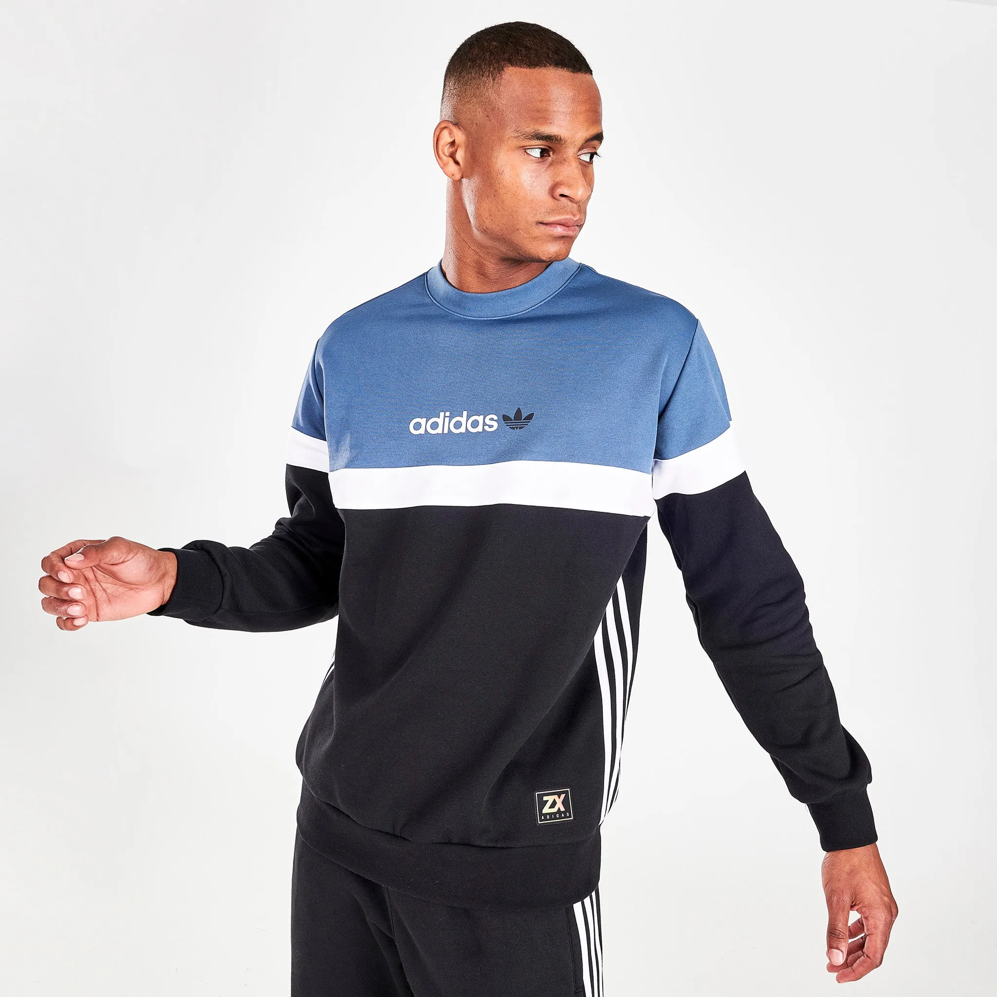adidas Nutasca Crewneck Tech Ink / Black sold by JD Sports