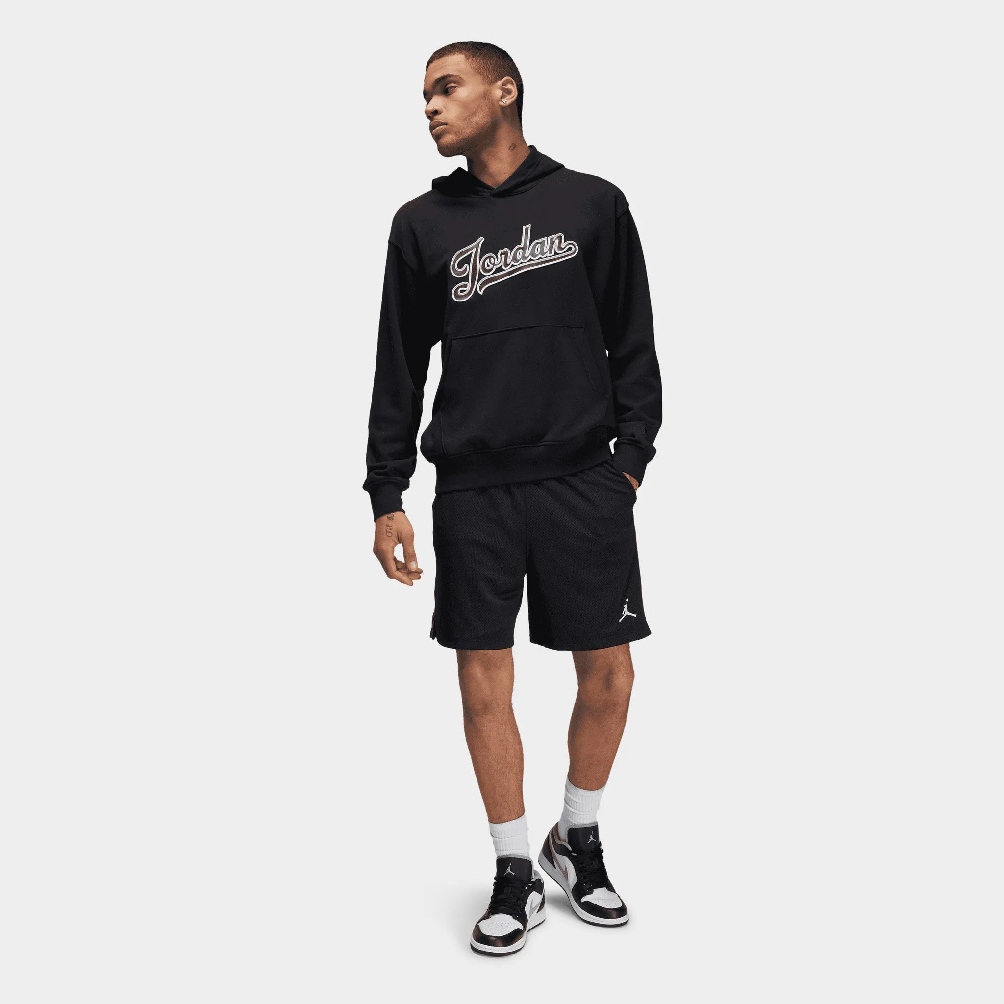 Jordan Flight MVP Fleece Pullover Hoodie / Black sold by JD Sports product image thumbnail 5