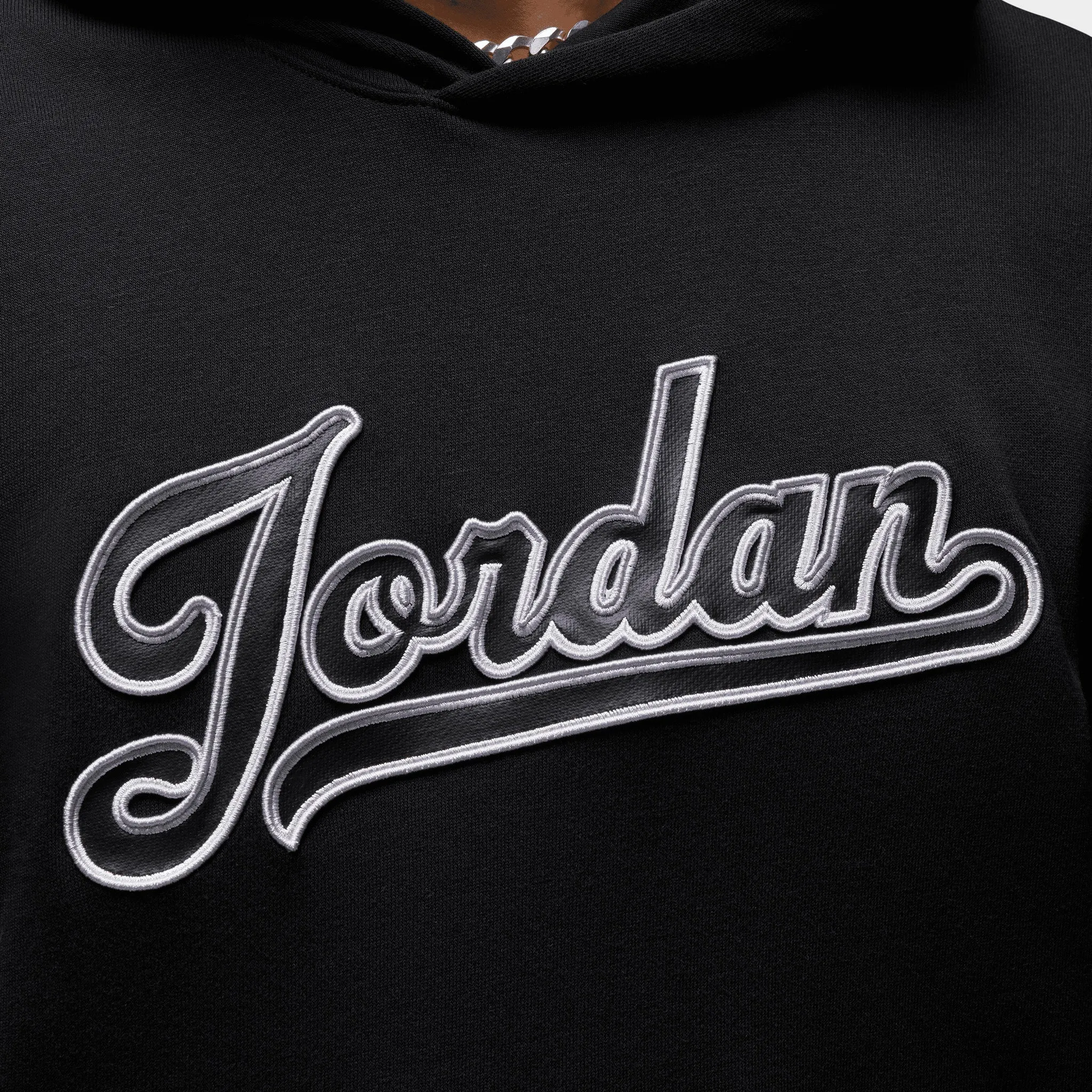 Jordan Flight MVP Fleece Pullover Hoodie / Black sold by JD Sports product image thumbnail 4