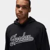 Jordan Flight MVP Fleece Pullover Hoodie / Black sold by JD Sports