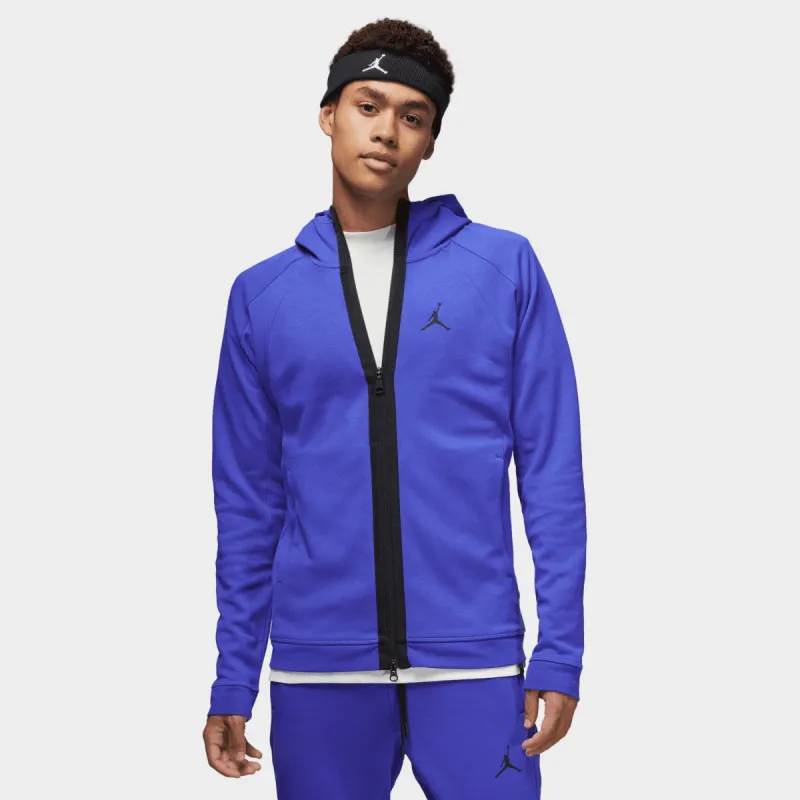 Jordan Dri-FIT Sport Air Fleece Full-Zip Hoodie Lapis / Black sold by JD Sports