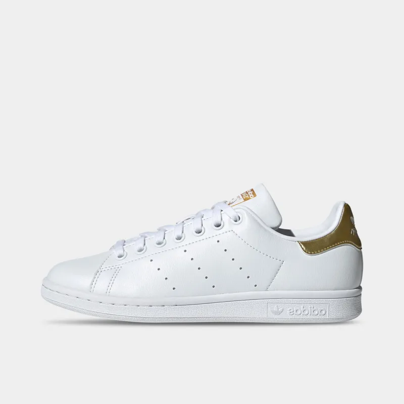 adidas Originals Women's Stan Smith Cloud White / Cloud White - Gold Metallic sold by JD Sports