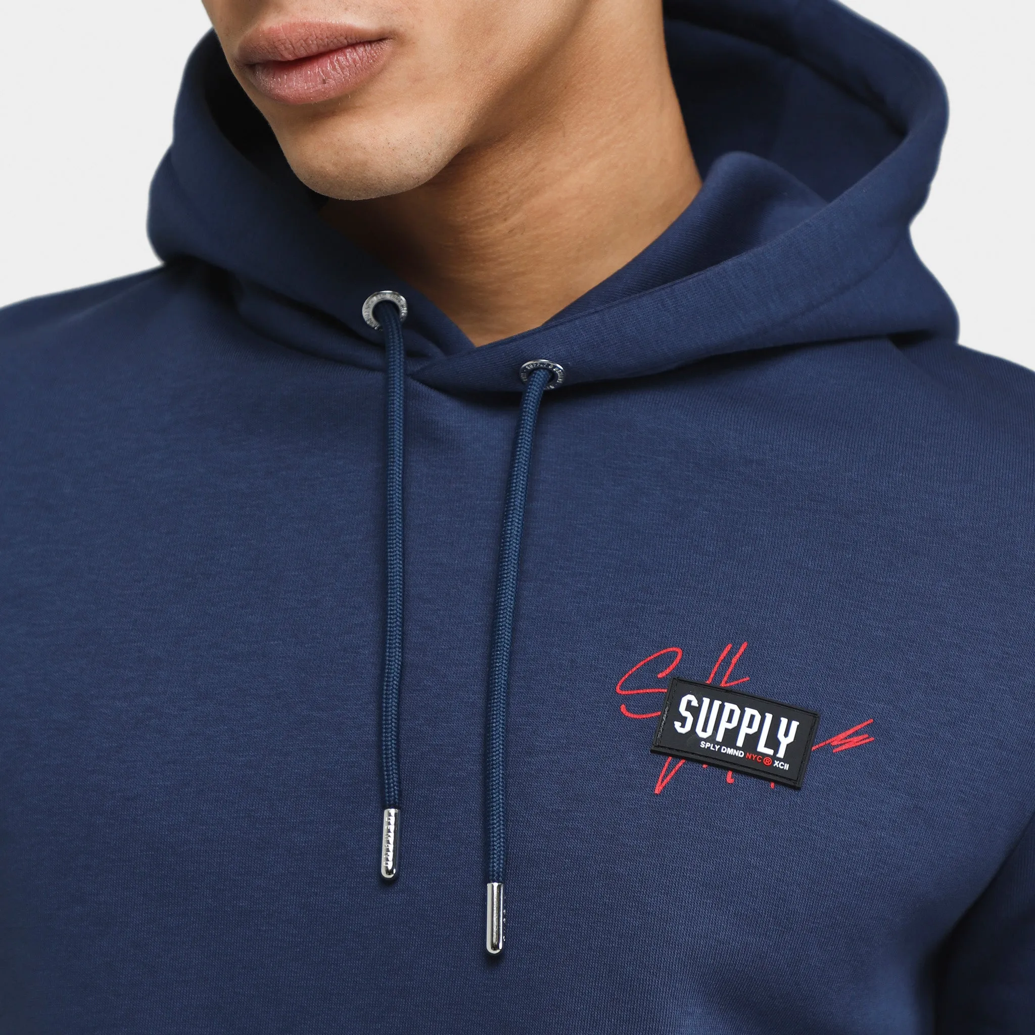 Supply & Demand Drone Pullover Hoodie / Dress Blue sold by JD Sports product image thumbnail 4