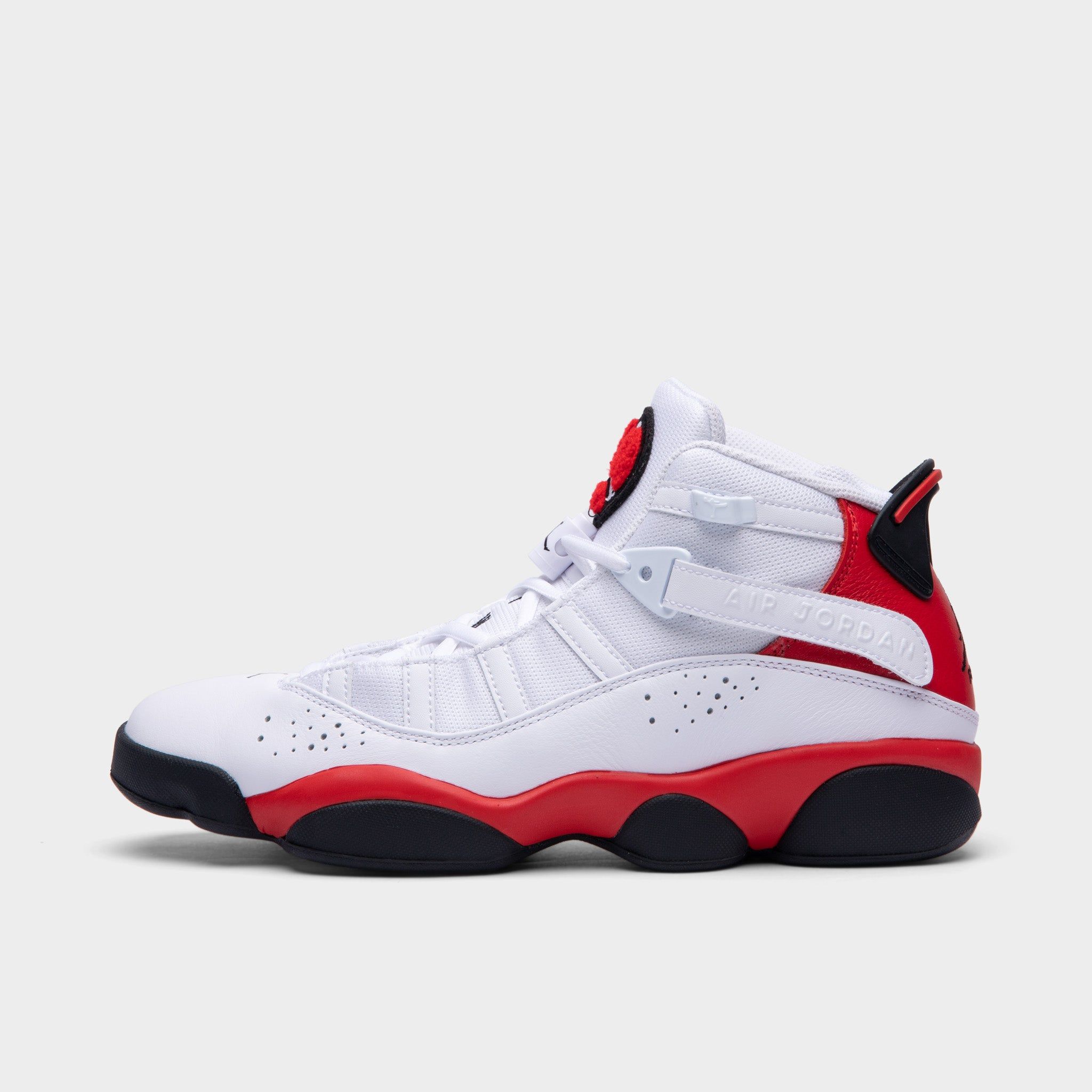 Jordan 6 Rings White / Black - Univsersity Red sold by JD Sports
