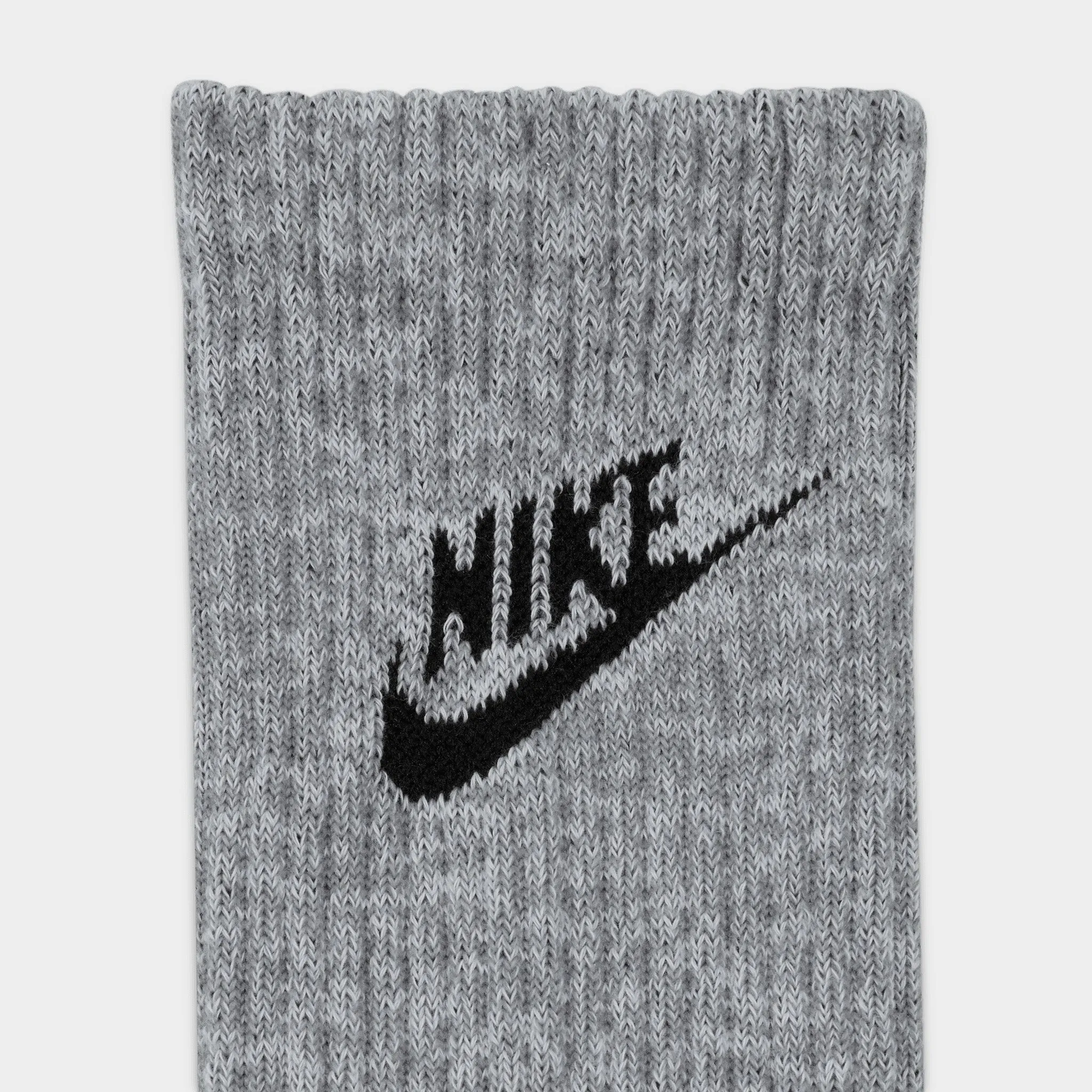 Nike Everyday Plus Cushioned Crew Socks - 2 Pack Particle Grey / Black sold by JD Sports product image thumbnail 4