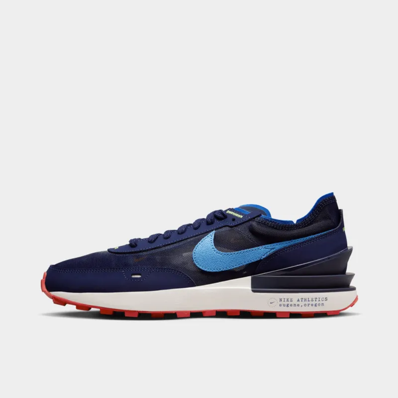 Nike Waffle One SE Blackened Blue / University Blue sold by JD Sports