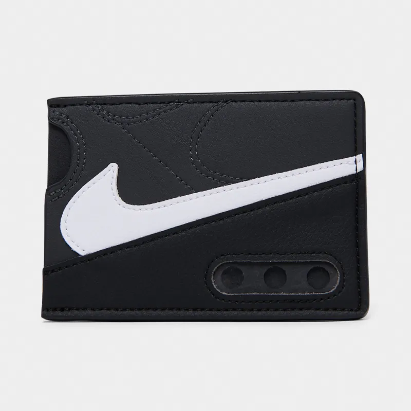 Nike Icon Air Max 90 Card Wallet Dark Smoke / Black - White sold by JD Sports