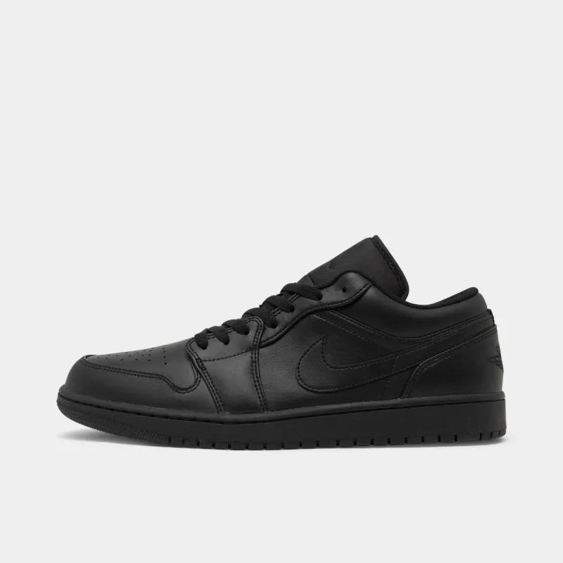 Jordan 1 Low Black / Black - Black sold by JD Sports