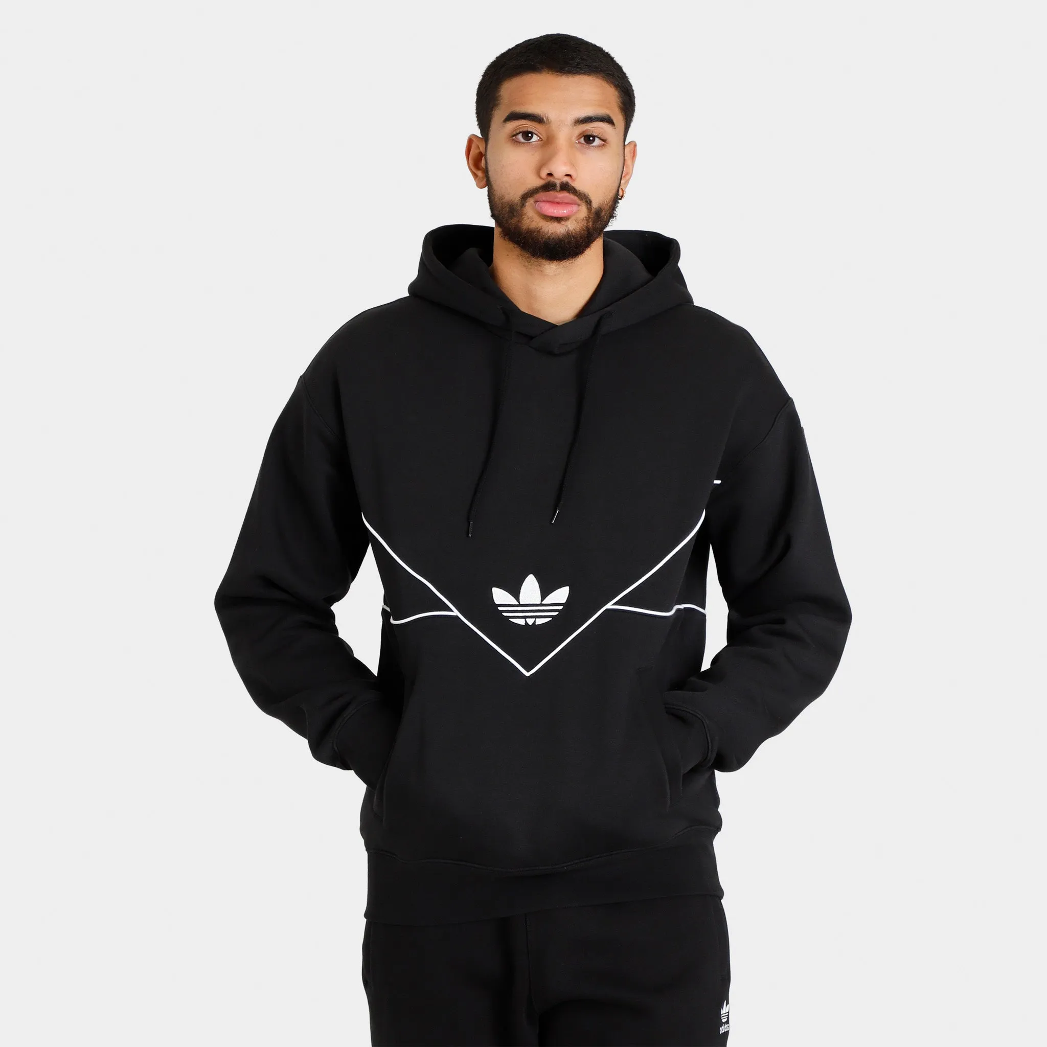 adidas Originals Adicolor Seasonal Archive Pullover Hoodie / Black sold by JD Sports